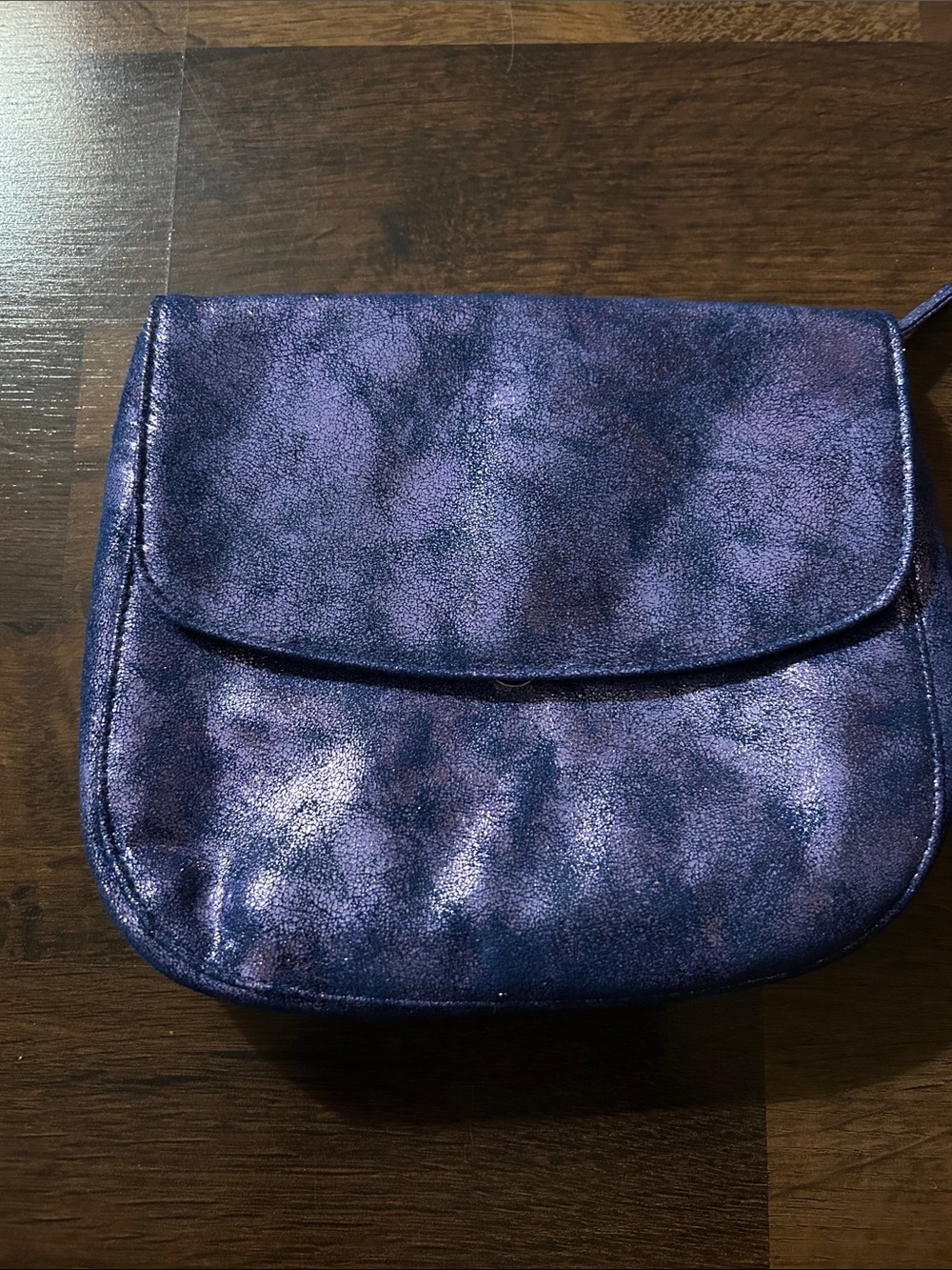 Metallic Purple accessory Bag - Women